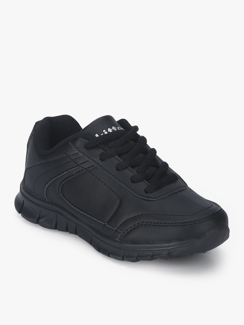 

Kittens Unisex Black Solid Sneakers