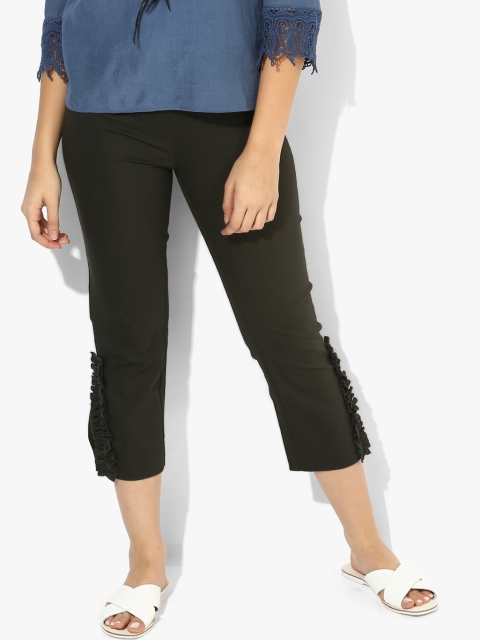 

Olive Solid Regular Fit Chinos