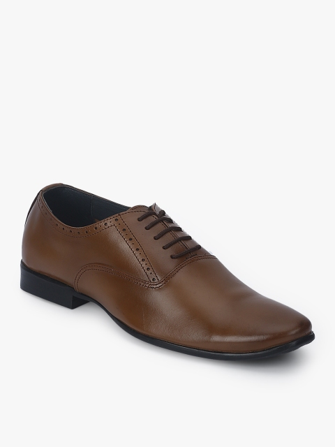 

Tan Oxfords Formal Shoes