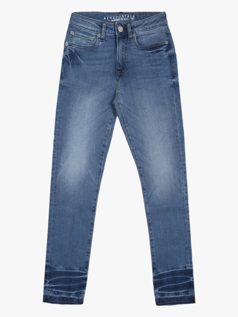 

Blue Washed High Rise Skinny Fit Jeans