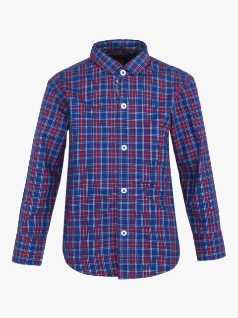 

Blue Regular Fit Casual Shirt