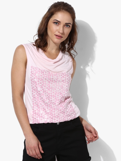 

Pink Printed Blouse