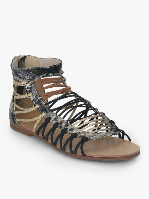 

Grey Gladiators Sandals