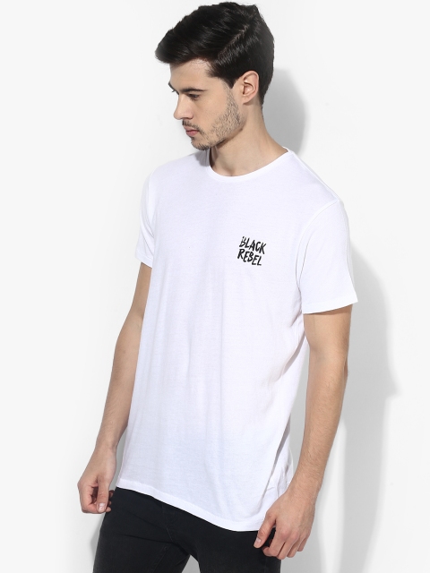 

White Regular Fit Round Neck T-Shirt