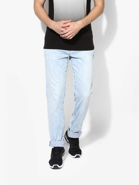 

Light Blue Mid Rise Skinny Fit Jeans