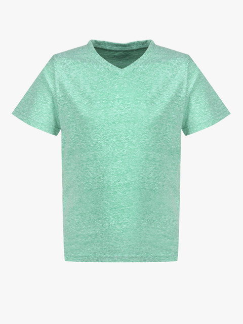 

Green Self Design Regular Fit T-shirt
