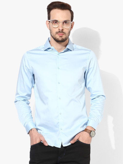 

Blue Solid Low Rise Slim Fit Jeans