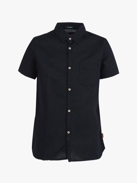 

Black Regular Fit Casual Shirt