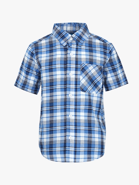 

Blue Slim Fit Casual Shirt