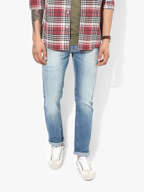 

Blue Low Rise Skinny Fit Jeans