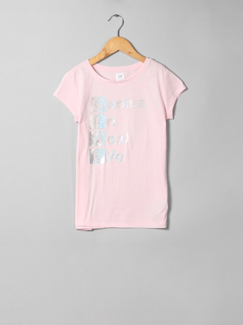 

GAP Girls Short Sleeve Graphic T-shirt, Pink