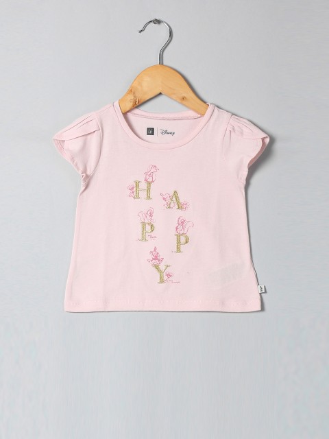 

GAP Toddler Girl Disney Graphic Tulip Sleeve T-shirt, Pink