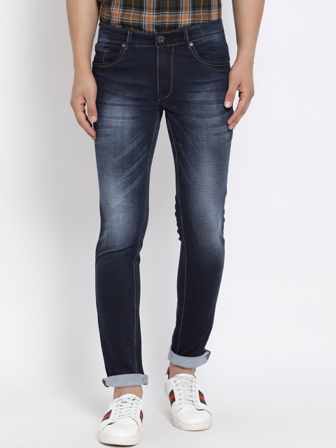 

Richlook Men Blue Slim Fit Mid-Rise Clean Look Jeans