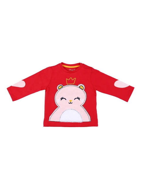 

Chirpie Pie by Pantaloons Girls Red Printed Sweatshirt