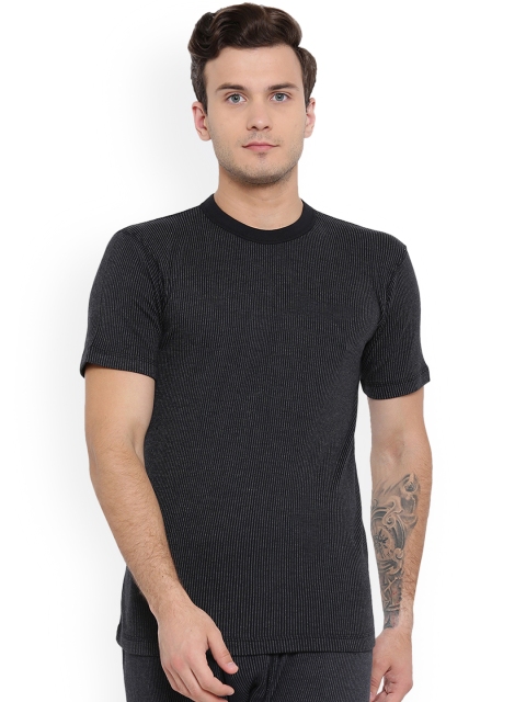 

Monte Carlo Men Black Striped Thermal Tops BBAPLMC67016_3XL