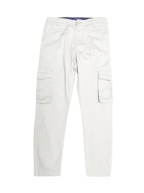 

Allen Solly Junior Boys White Regular Fit Solid Cargos