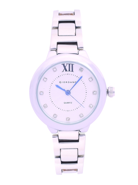 

GIORDANO Women Silver-Toned Analogue Watch C2140-22