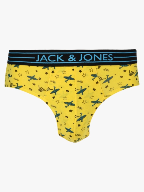 

Yellow Printed Briefs