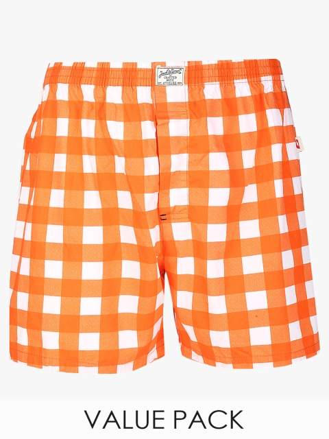 

Pack of 2 Multi Checked Boxer
