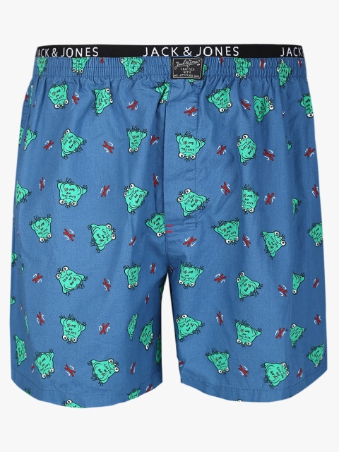 

Blue Printed Regular Fit Boxer