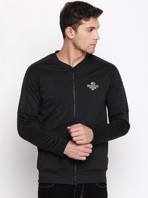 

Ajile by Pantaloons Men Black Solid Sweatshirt