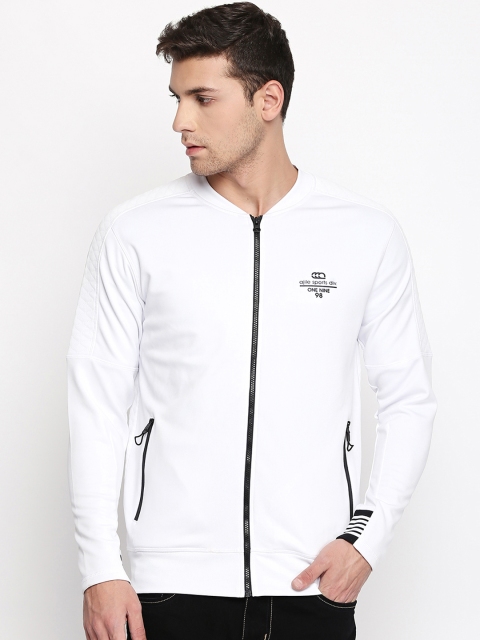 

Ajile by Pantaloons Men White Solid Sweatshirt