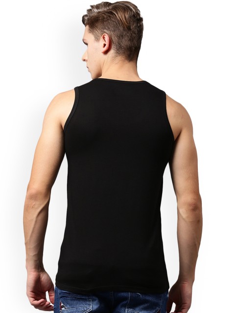 

Marvel by Wear Your Mind Men Black Printed Round Neck T-shirt