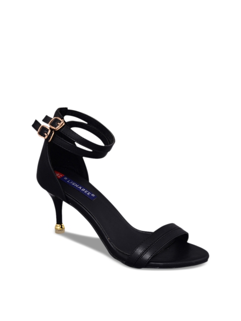 

MSC Women Black Solid Heels