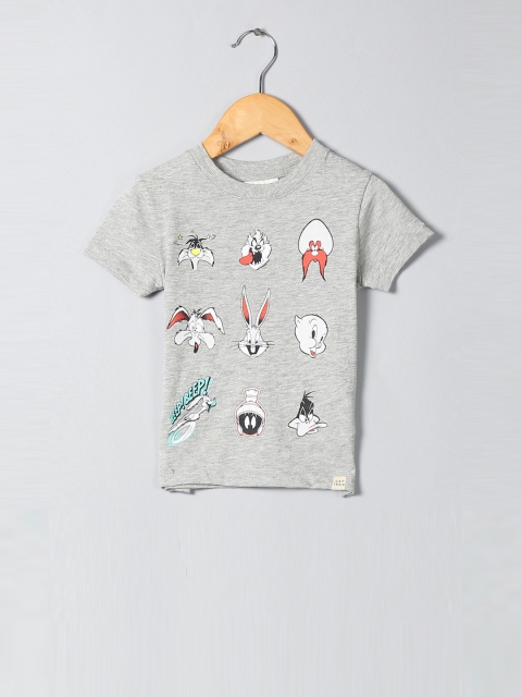 

GAP Boys Grey Looney Tunes T-Shirt