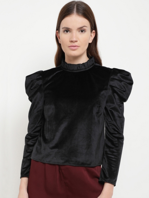 

Kazo Women Black Solid Top