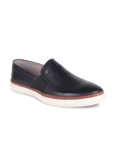 

Allen Solly Men Black Slip-On Sneakers