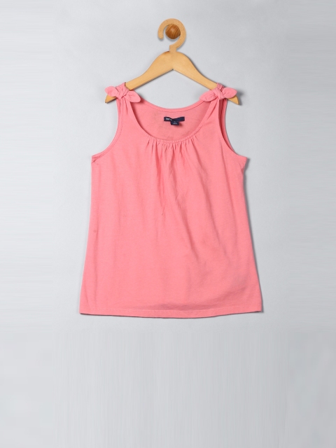 

GAP Girls Pink Knotted Tie Top