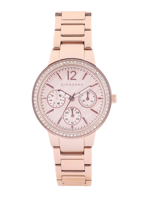 

GIORDANO Women Rose Gold Analogue Watch 2890-55