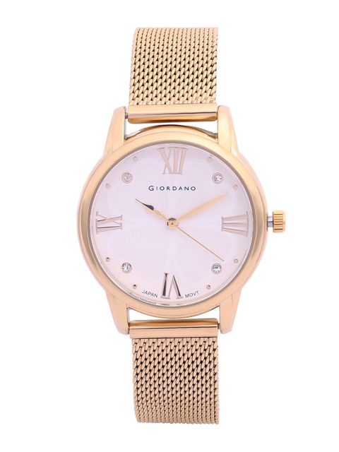 

GIORDANO Women Gold-Toned Analogue Watch