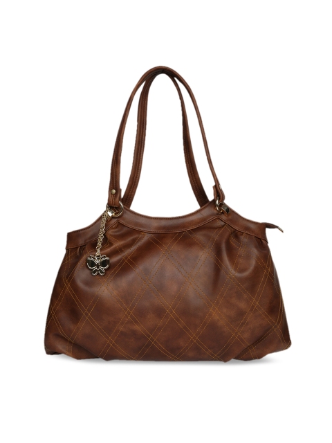 

Butterflies Brown Solid Shoulder Bag