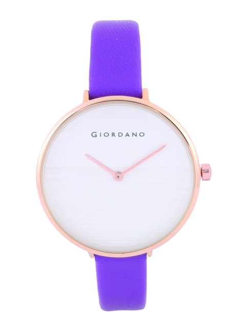 

GIORDANO Women White Analogue Watch C2130-03