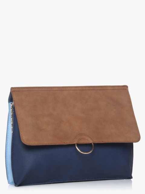 

Maribel Cognac Navy Blue Sling Bag
