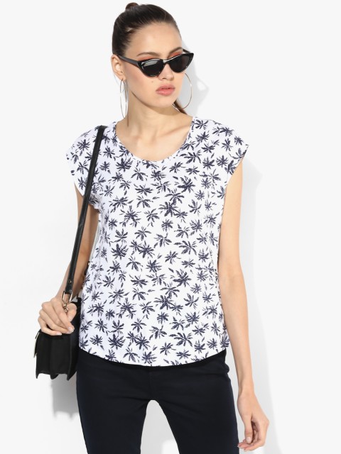 

White Printed T-Shirt