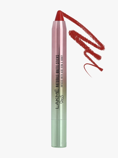 

9 To 5 Naturale Matte Sticks Lipstick, Rouge Metro, 2.2 G, Red