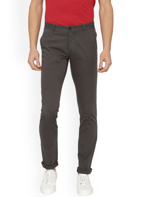 

Arrow Sport Men Grey Regular Fit Solid Regular Trousers