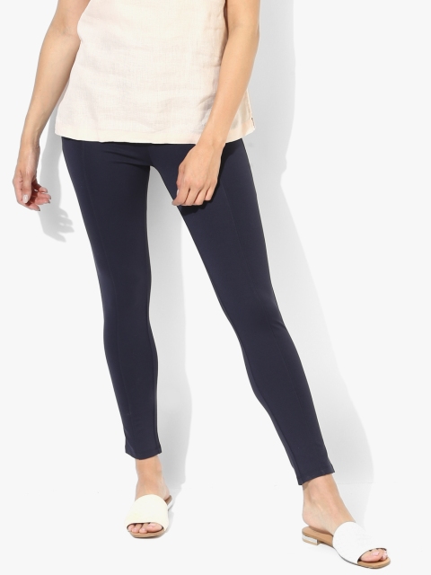 

Navy Blue Solid Jeggings