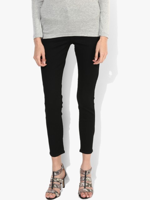 

Black Mid Rise Skinny Fit Jeans