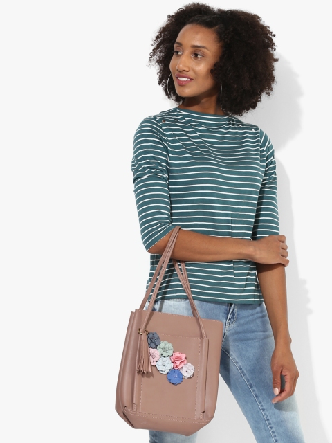 

Green Striped Blouse
