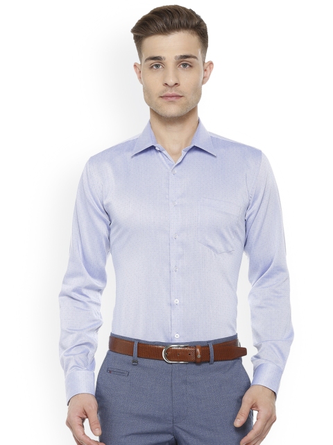 

Van Heusen Men Blue Slim Fit Printed Formal Shirt