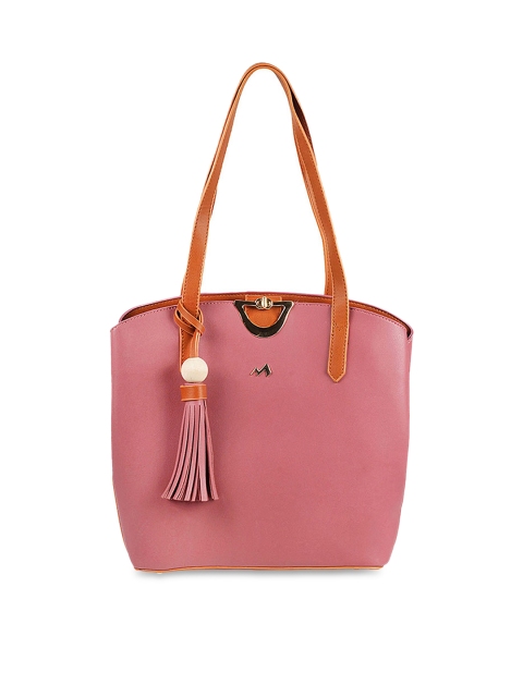 

Metro Pink Solid Shoulder Bag