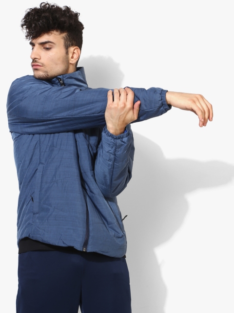 

Bsc Insulated Blue Solid Quilted Jacket