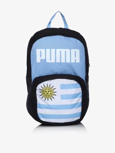 

Puma Unisex Blue Printed Backpack