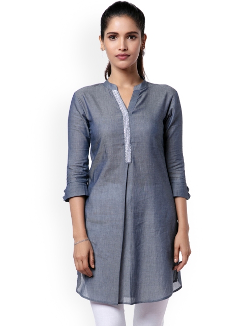 

Soch Grey Solid Tunic