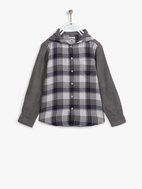 

Grey Regular Fit Casual Shirt