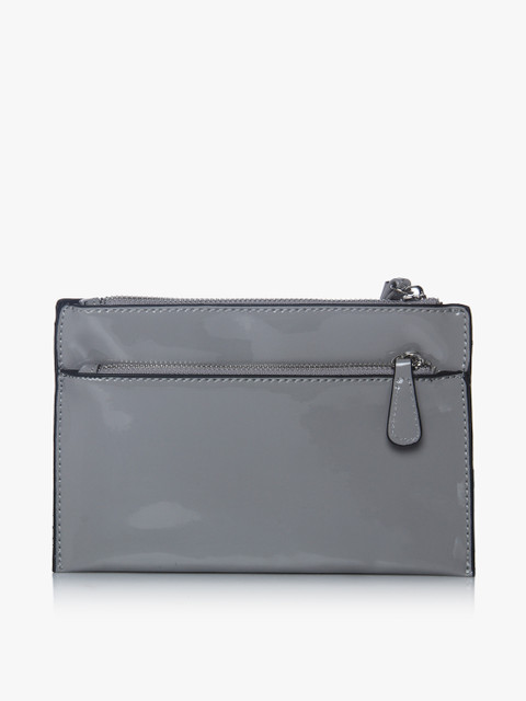 

DOROTHY PERKINS Women Grey Solid Envelope Clutch